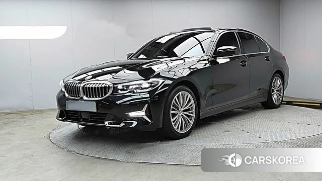 BMW 3 Series (G20) 2022 Черный из Кореи