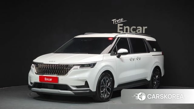 Kia Carnival 4th generation 2023 Белый из Кореи