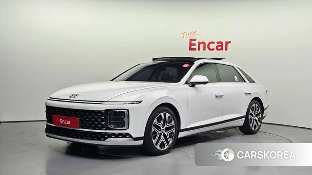 Hyundai Grandeur (GN7) 2023 Белый из Кореи