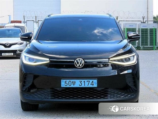 Volkswagen ID.4 2023 Черный из Кореи