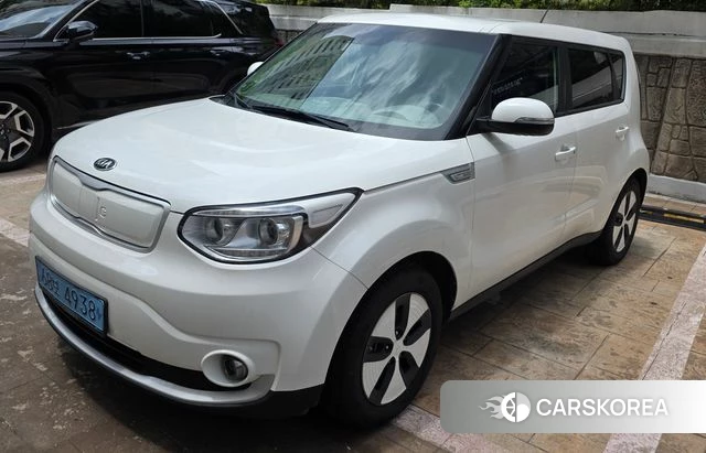Kia Soul EV 2018 Белый из Кореи