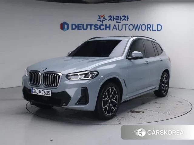 BMW X3 (G01) 2022 Серый из Кореи