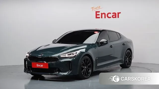 Kia Stinger Meister 2023 Синий нефрит из Кореи