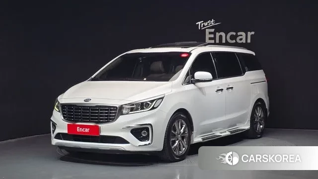 Kia The New Carnival 2020 Белый из Кореи