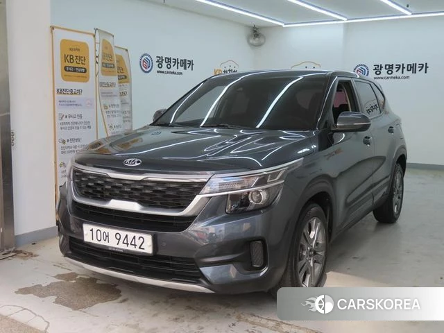 Kia Seltos 2019 Серый из Кореи