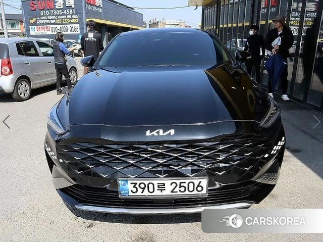 Kia K8 2021 Черный из Кореи