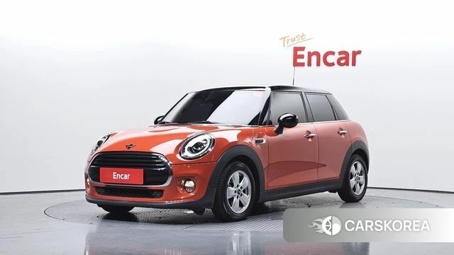 Mini Cooper 2018 Оранжевый из Кореи