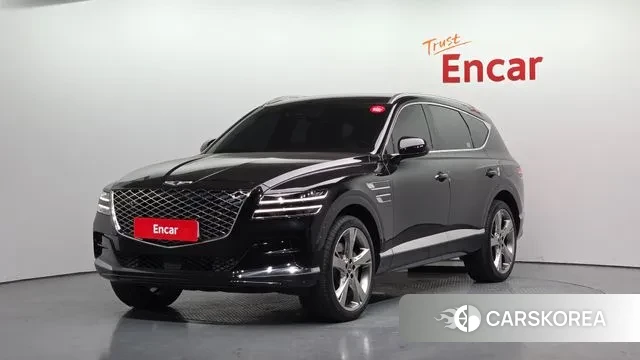 Genesis GV80 2021 Черный из Кореи