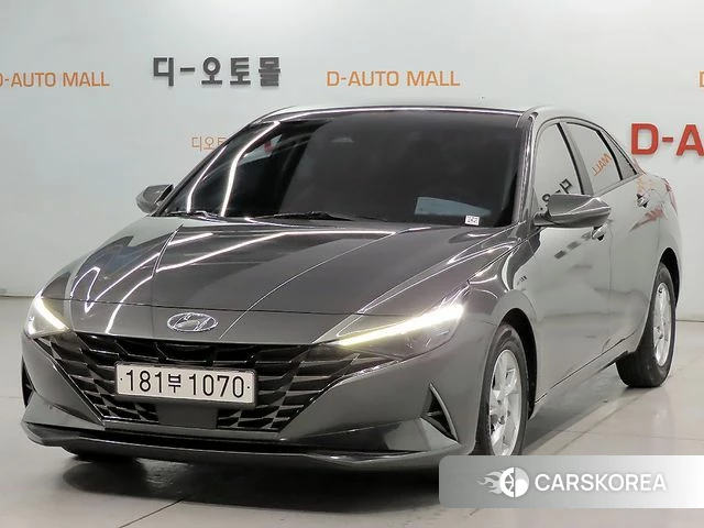 Hyundai Avante (CN7) 2022 Серый из Кореи