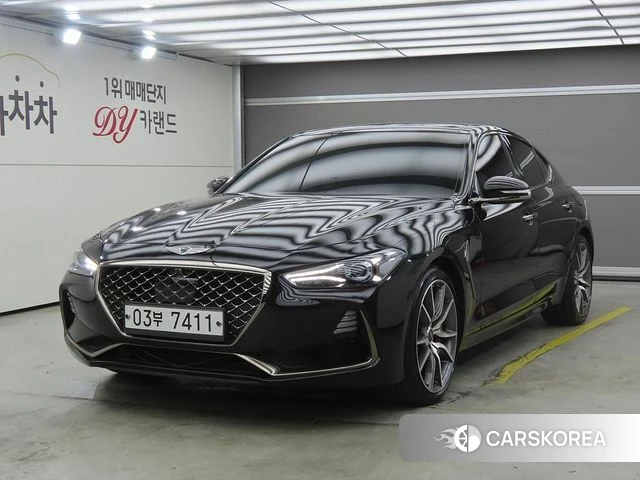 Genesis G70 2018 Черный из Кореи