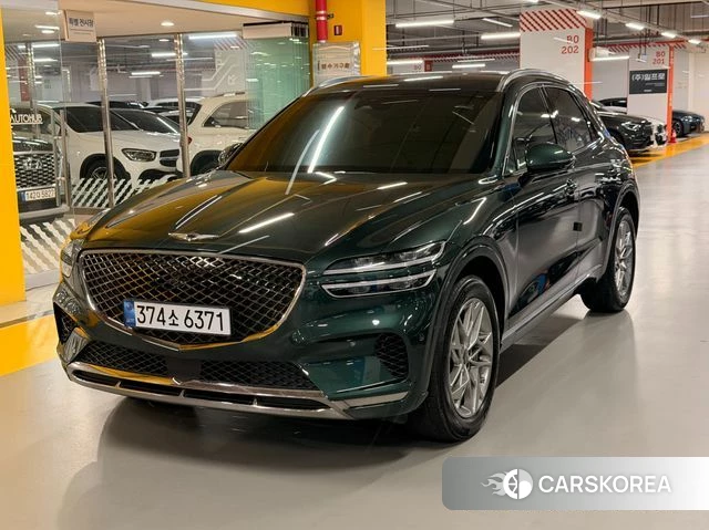 Genesis GV70 2022 Темно-зеленый из Кореи