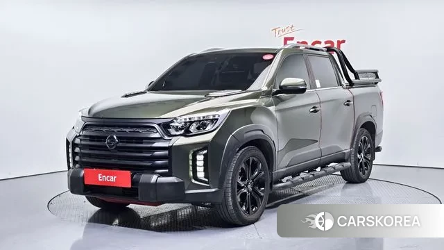 Ssangyong The New Rexton Sport 2022 Зеленый из Кореи