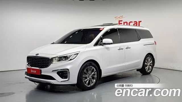 Kia The New Carnival 2019 Белый из Кореи