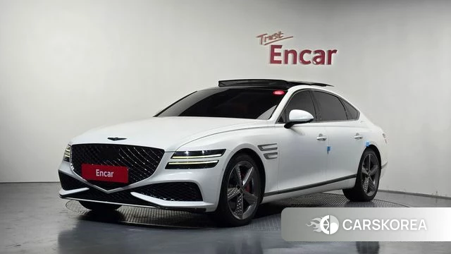 Genesis G80 (RG3) 2022 Белый из Кореи