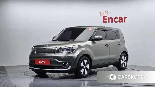 Kia Soul EV 2018 Серый из Кореи