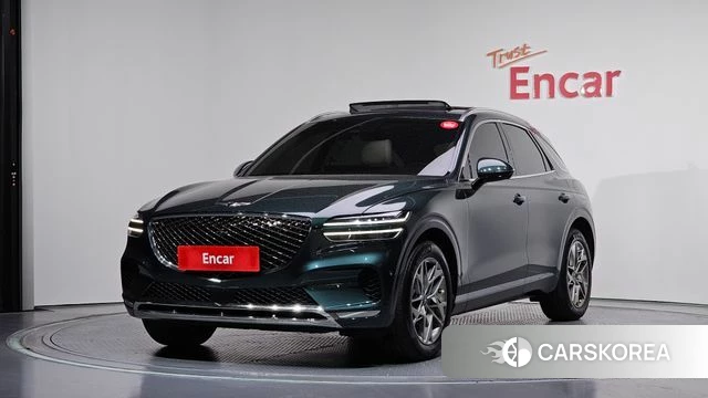 Genesis GV70 2022 Темно-зеленый из Кореи