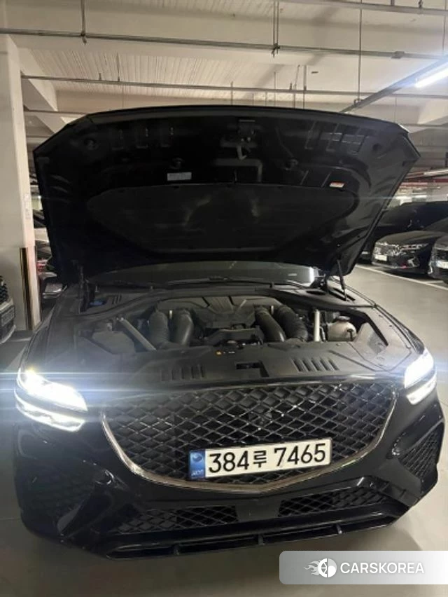 Genesis GV70 2021 Черный из Кореи