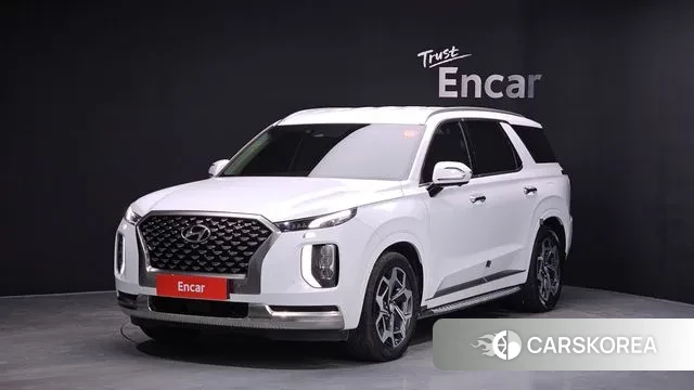 Hyundai Palisade 2022 Белый из Кореи