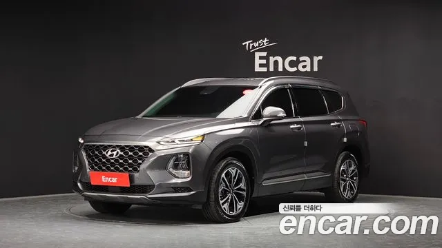 Hyundai Santa Fe TM 2018 Серый из Кореи