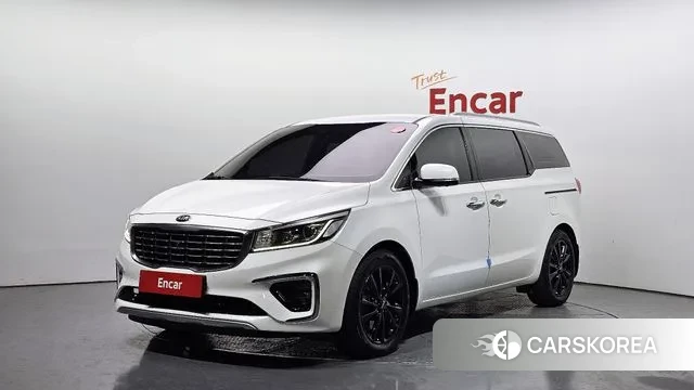 Kia The New Carnival 2019 Белый из Кореи