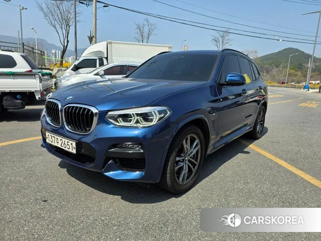 BMW X3 (G01) 2020 Синий из Кореи
