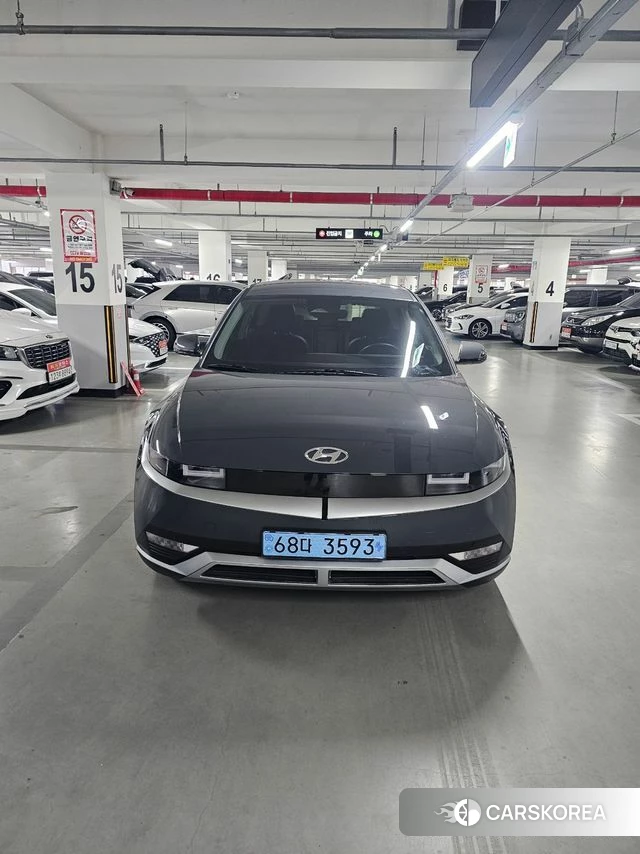 Hyundai Ionic 5 2023 Серый из Кореи