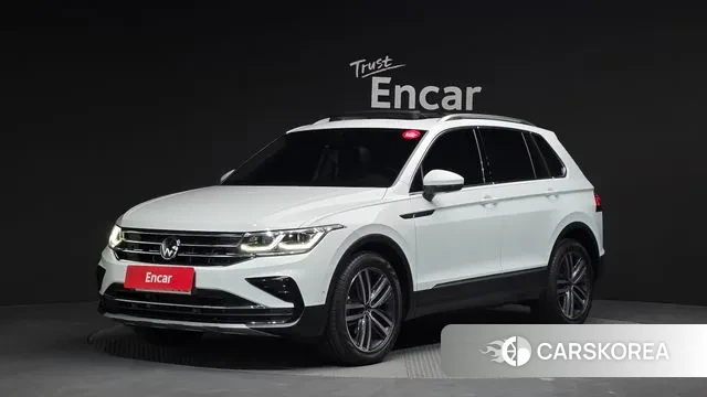 Volkswagen Tiguan second Generation 2023 Белый из Кореи