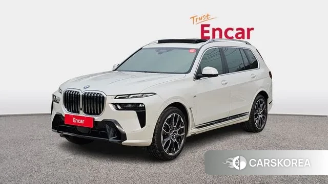 BMW X7 (G07) 2024 Белый из Кореи