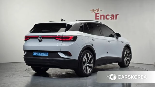 Volkswagen ID.4 2022 Белый из Кореи