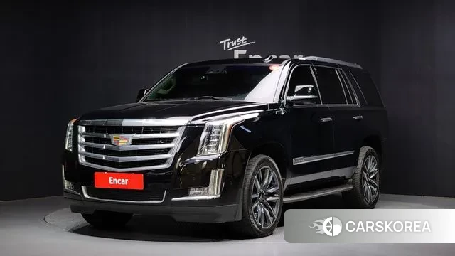 Cadillac Escalade 2018 Черный из Кореи