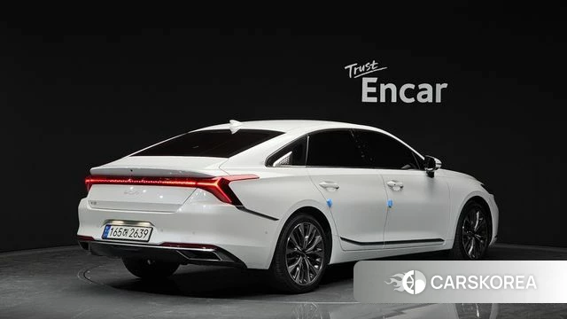 Kia K8 2021 Белый из Кореи