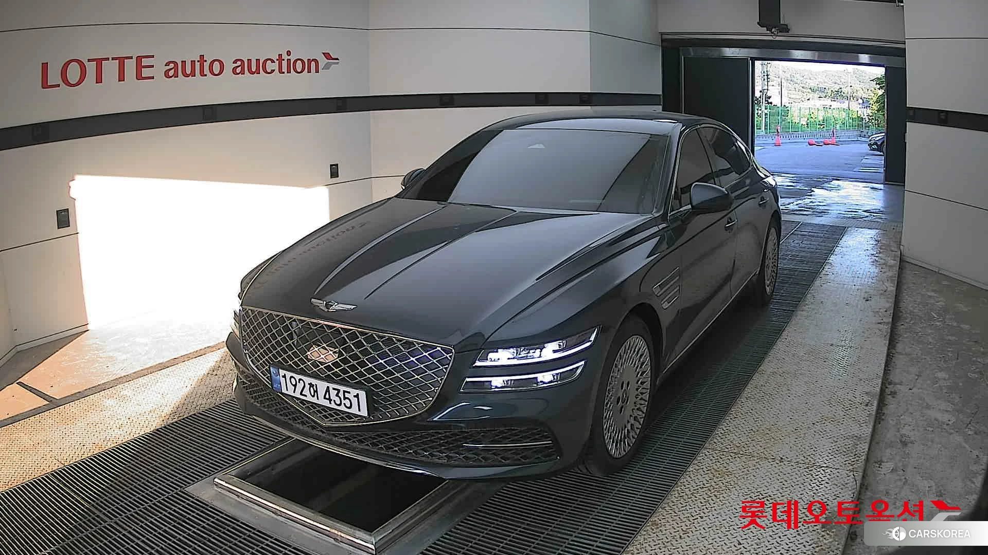 Hyundai G80 2023 Tasman Blue из Кореи