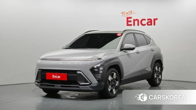 Hyundai Kona Hybrid (SX2) 2023 Серебристо-серый из Кореи