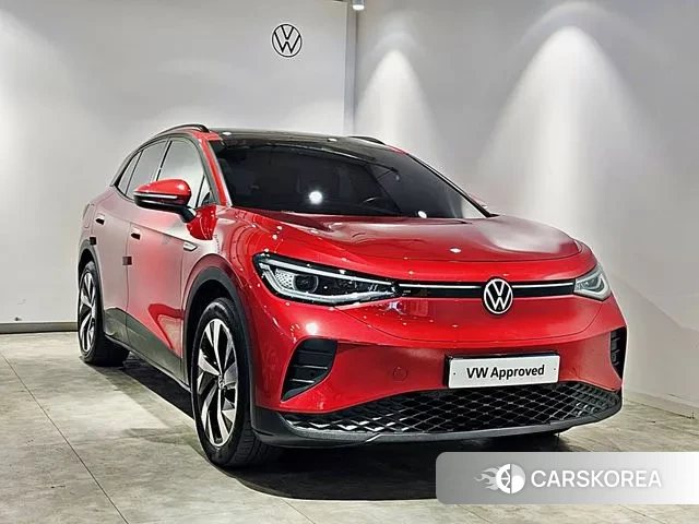 Volkswagen ID.4 2023 Красный из Кореи