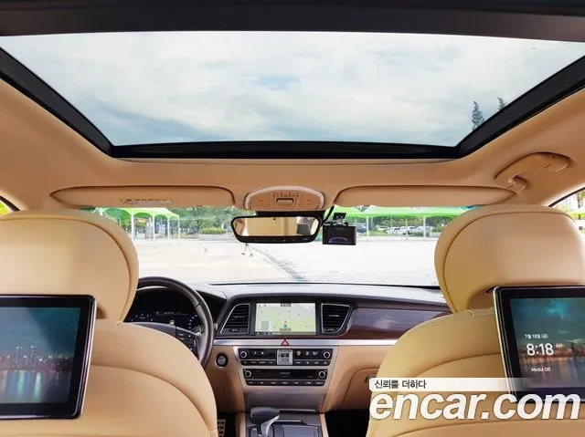 Genesis G80 2018 Черный из Кореи