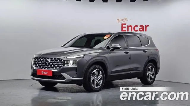 Hyundai The New Santa Fe 2020 Серый из Кореи
