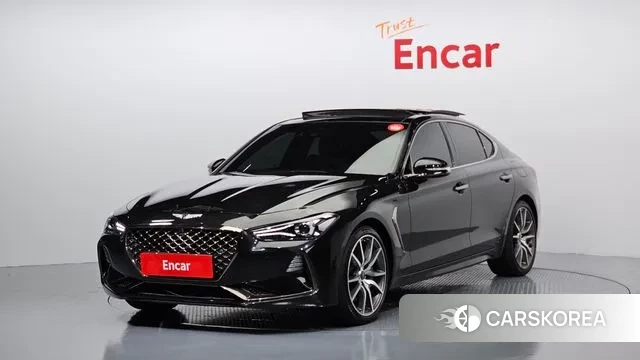Genesis G70 2018 Черный из Кореи