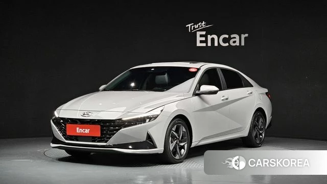 Hyundai Avante (CN7) 2022 Серый из Кореи
