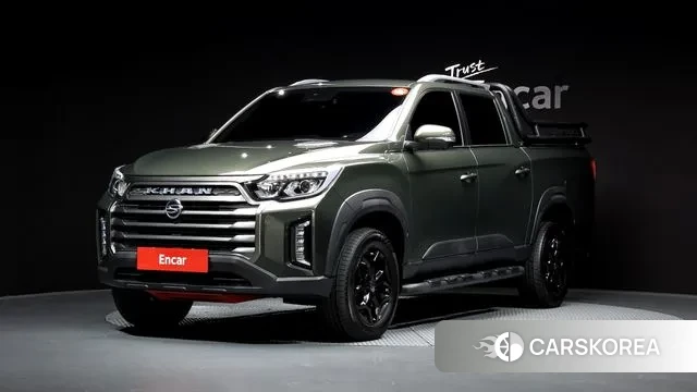 Ssangyong The New Rexton Sports Cannes 2021 Цвет тростника из Кореи