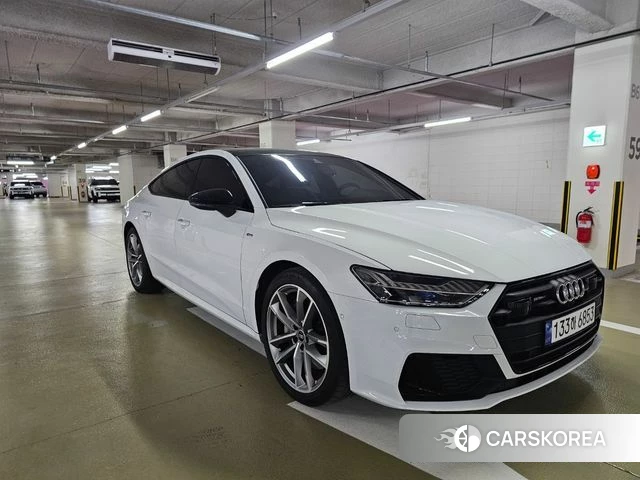 Audi A7 (4K) 2023 Белый из Кореи