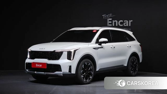 Kia The New Sorento 4th Generation 2025 Белый из Кореи