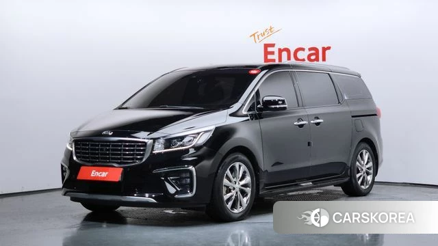 Kia The New Carnival 2019 Черный из Кореи