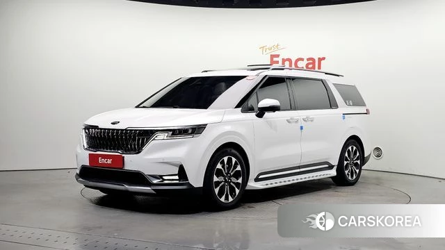 Kia Carnival 4th generation 2021 Белый из Кореи