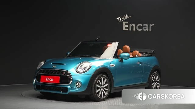 Mini Cooper S Convertible 2020 Синий нефрит из Кореи