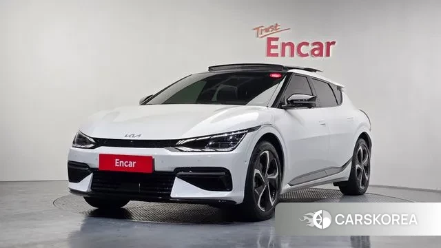 Kia EV6 2023 Белый из Кореи
