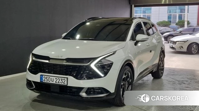 Kia Sportage 5th Generation 2021 Белый из Кореи