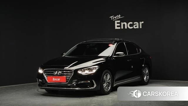 Hyundai Grandeur IG 2018 Черный из Кореи