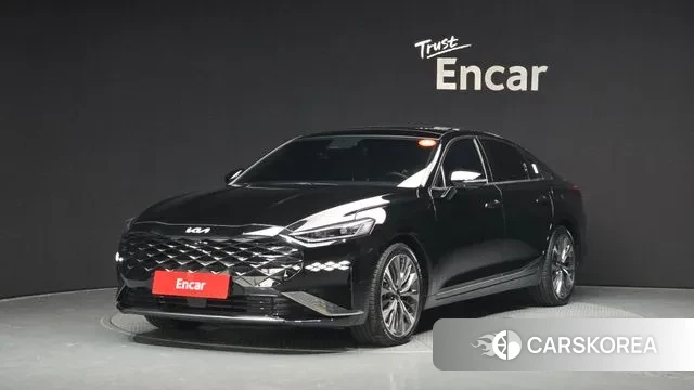 Kia K8 2021 Черный из Кореи