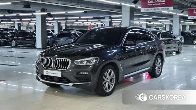 BMW X4 (G02) 2020 Серый из Кореи
