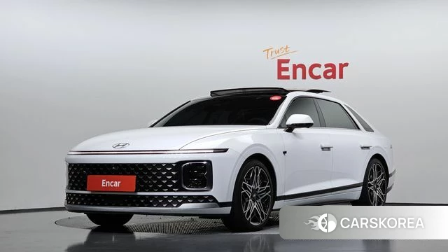 Hyundai Grandeur (GN7) 2023 Белый из Кореи